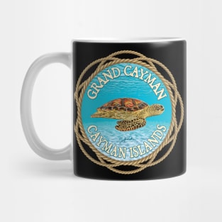 Grand Cayman, Cayman Islands, Gliding Sea Turtle Mug